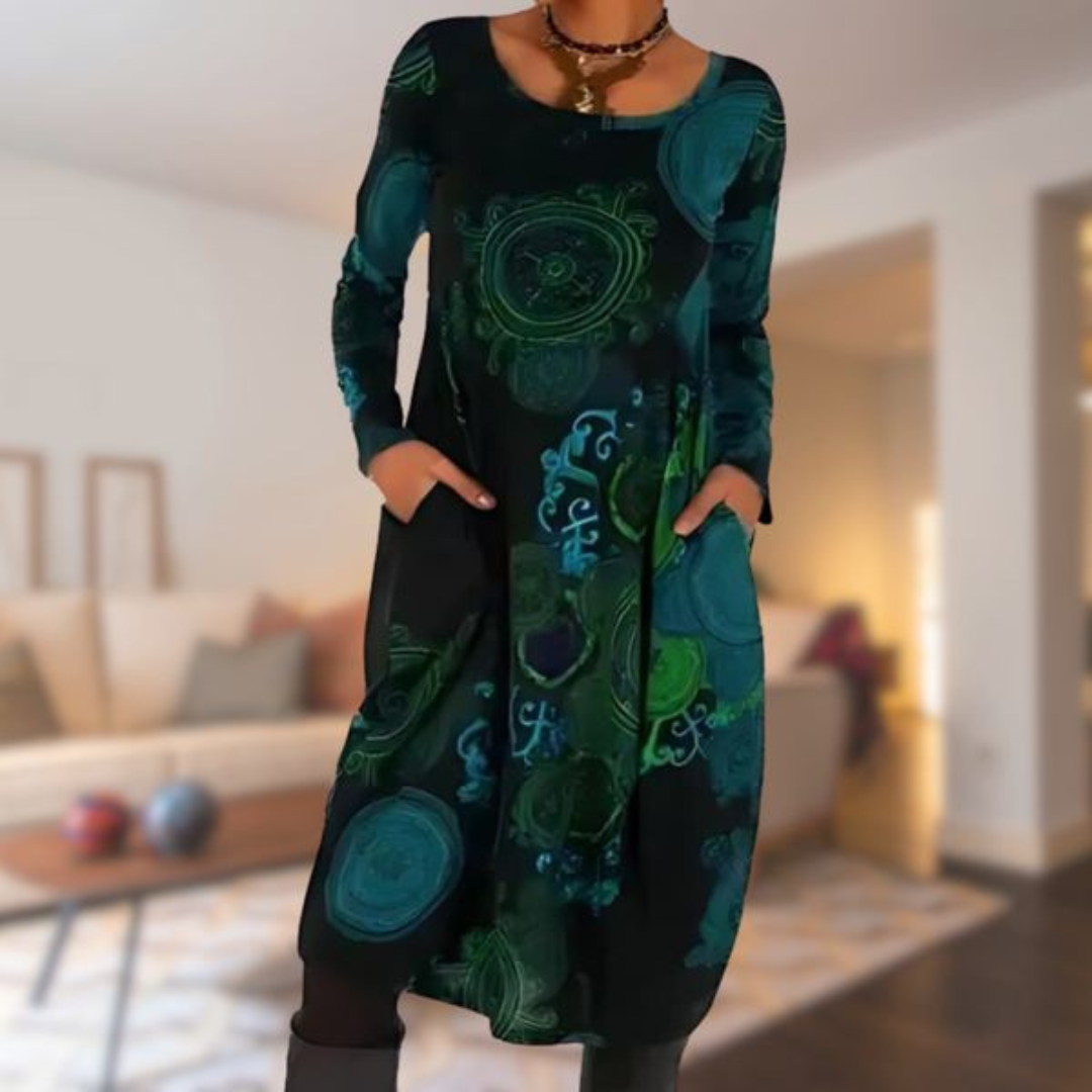 Nathalie | Robe d'Hiver Élégante pour Femmes