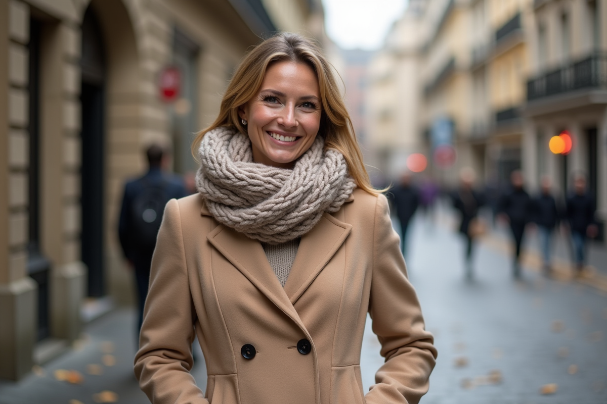 Porter une écharpe tendance : astuces et styles incontournables