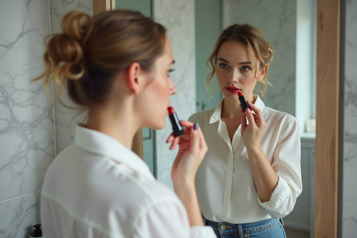 Les raisons pour lesquelles les femmes portent du rouge à lèvres