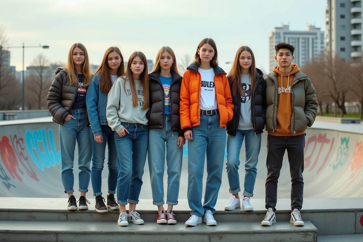 Tendances vestimentaires chez les jeunes d’aujourd’hui